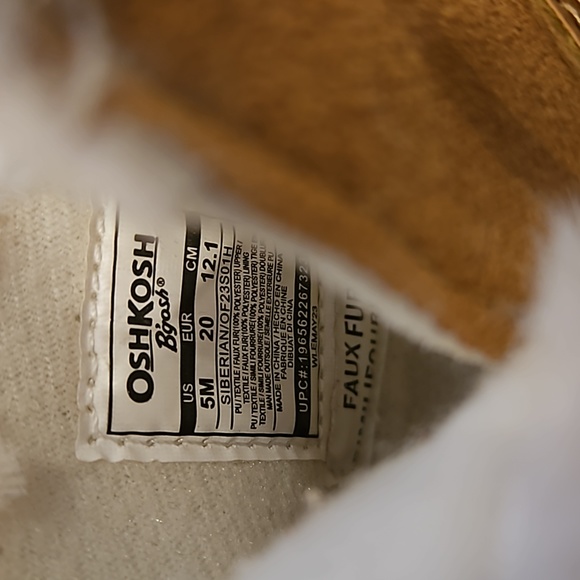 Oshkosh Toddler Boots (size 5M) - Picture 6 of 6
